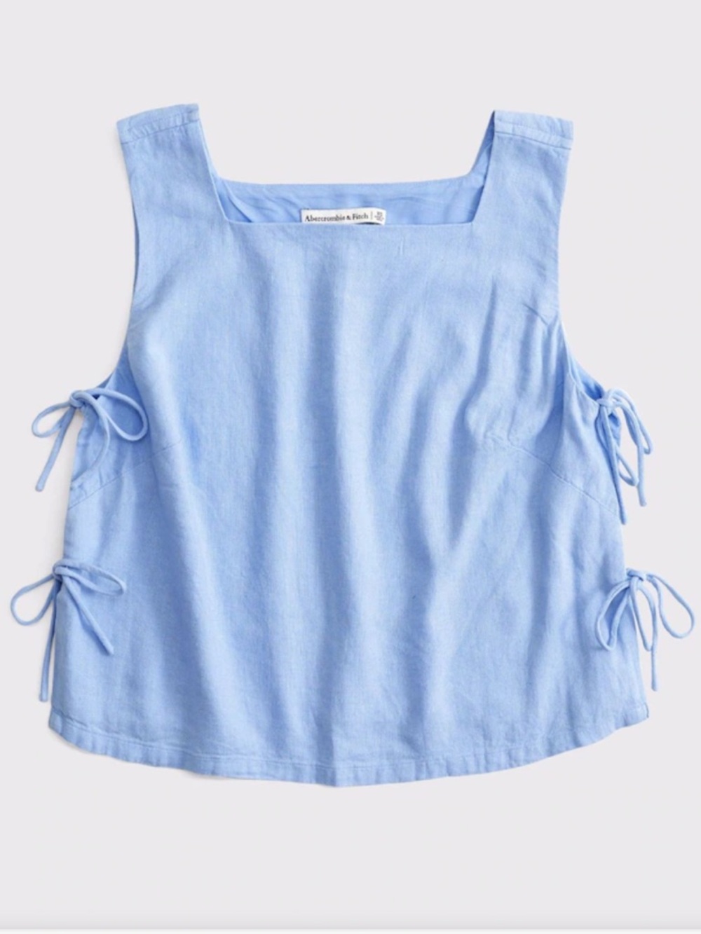 NWT Abercrombie & Fitch Shell Top With Tie Side Detail Medium